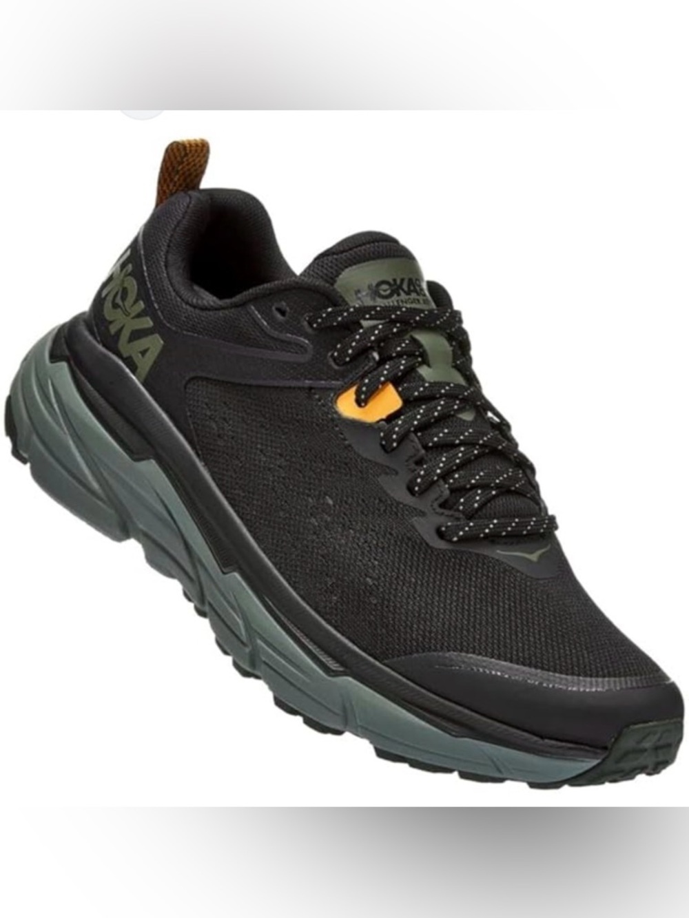 Hoka One One Challenger ATR 6 Men’s Black/Thyme Trail Shoes Size 10D